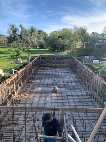 foto realizzazione piscine