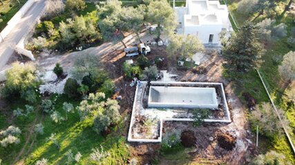 foto realizzazione piscine